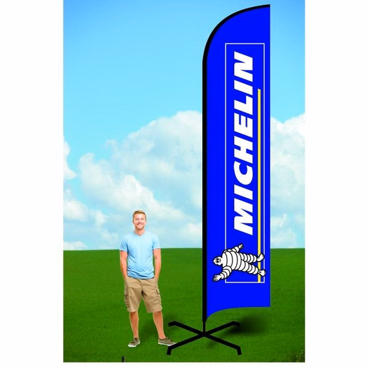 15ft Banner Flag with X Stand-single