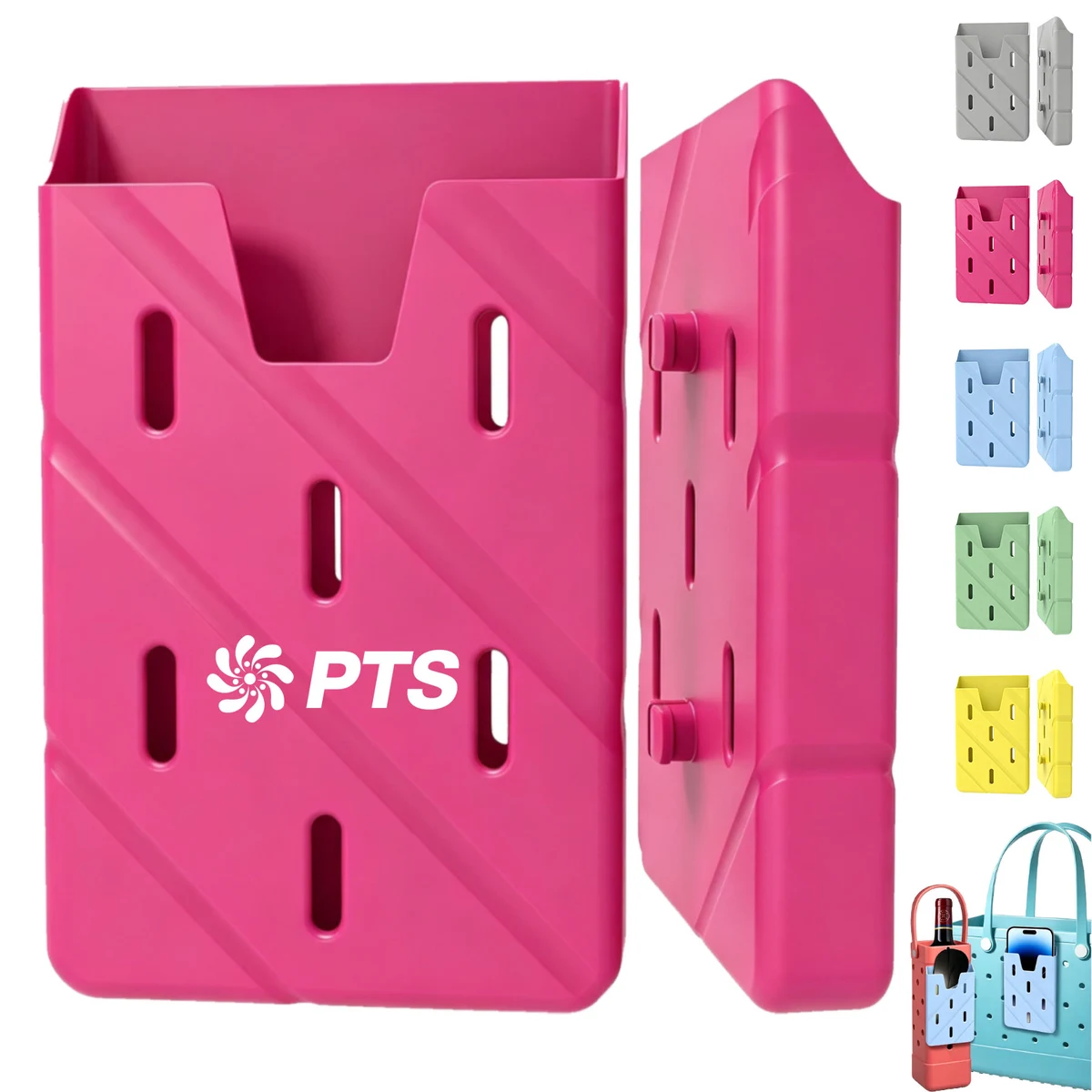 Silicone Phone Holder For Storage Beach Bag 1