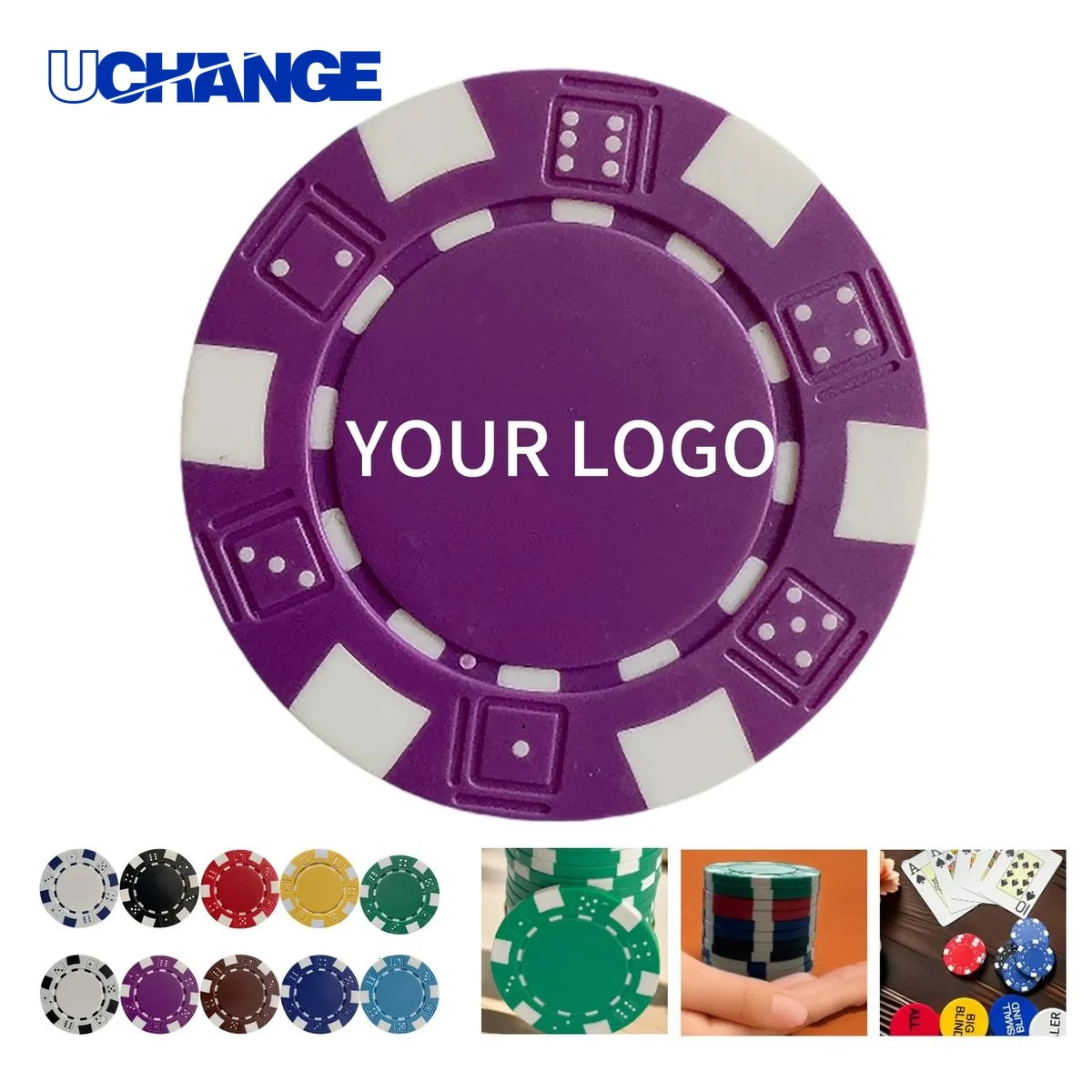 ABS Poker Chip with Logo 1