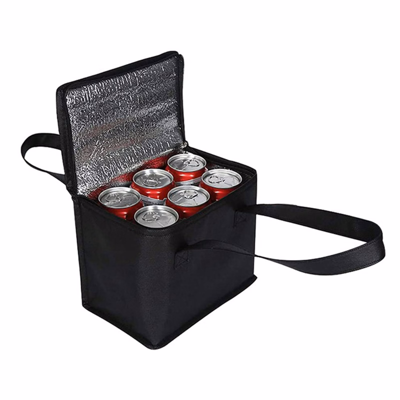 Leak Proof Insulated Non-Woven Handbag Cooler Lunch Bag