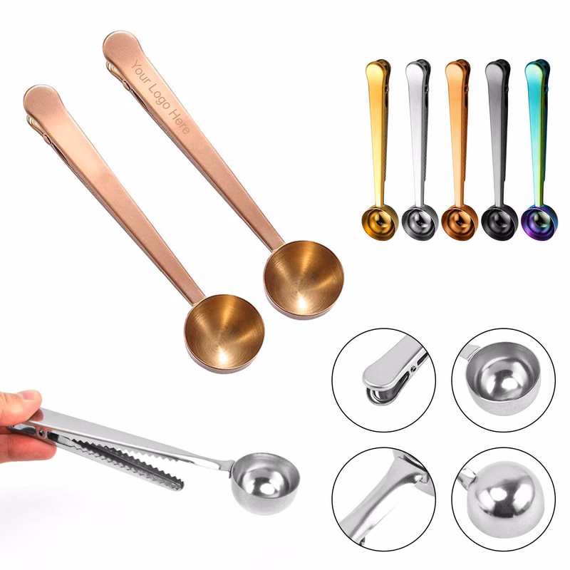 Stainless Steel Coffee Spoon Clip