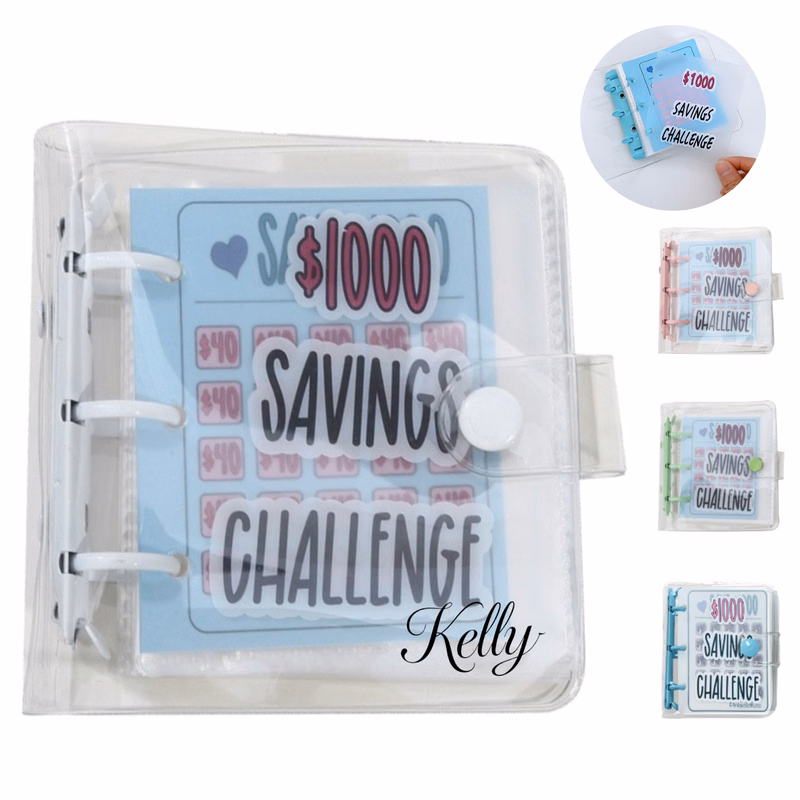 PVC Savings Binder Money Organizer