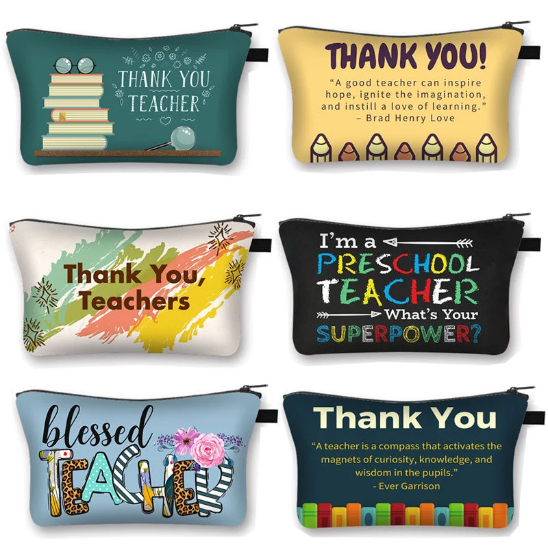 Printed Clutch Bag Makeup Bag 1