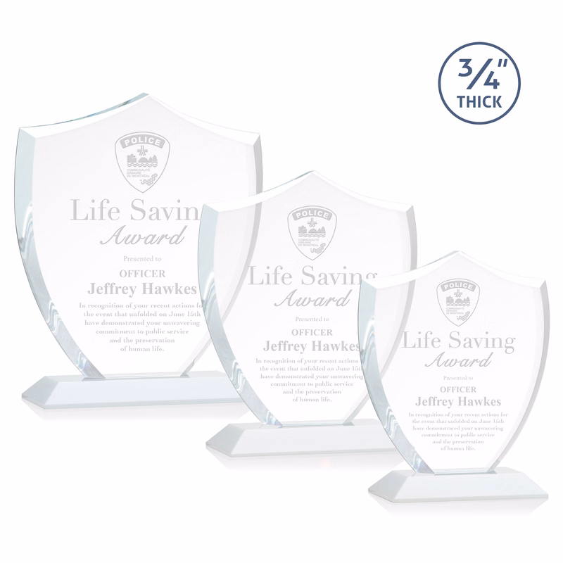 Scudo Shield Award - White