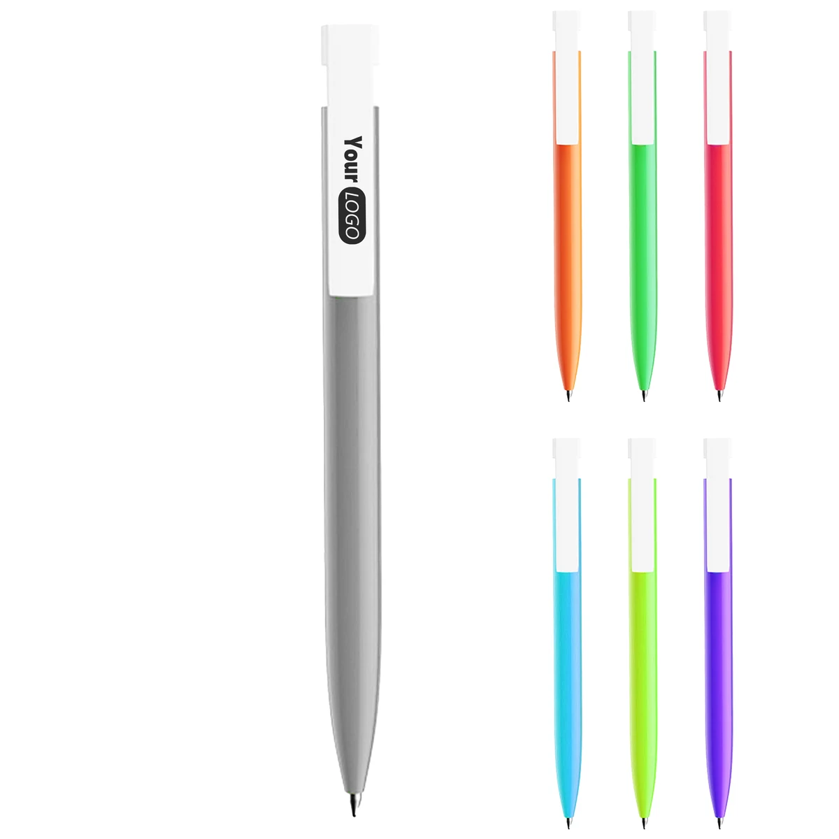 Plastic Promotional Neutral Advertising Pen 1