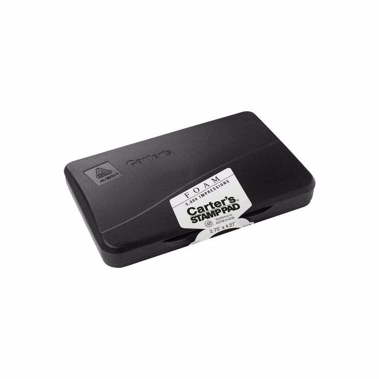 Foam Black Stamp Pads - 2.75" x 4.27"