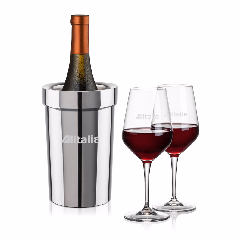 Milano Wine Cooler & Germain Wine Set