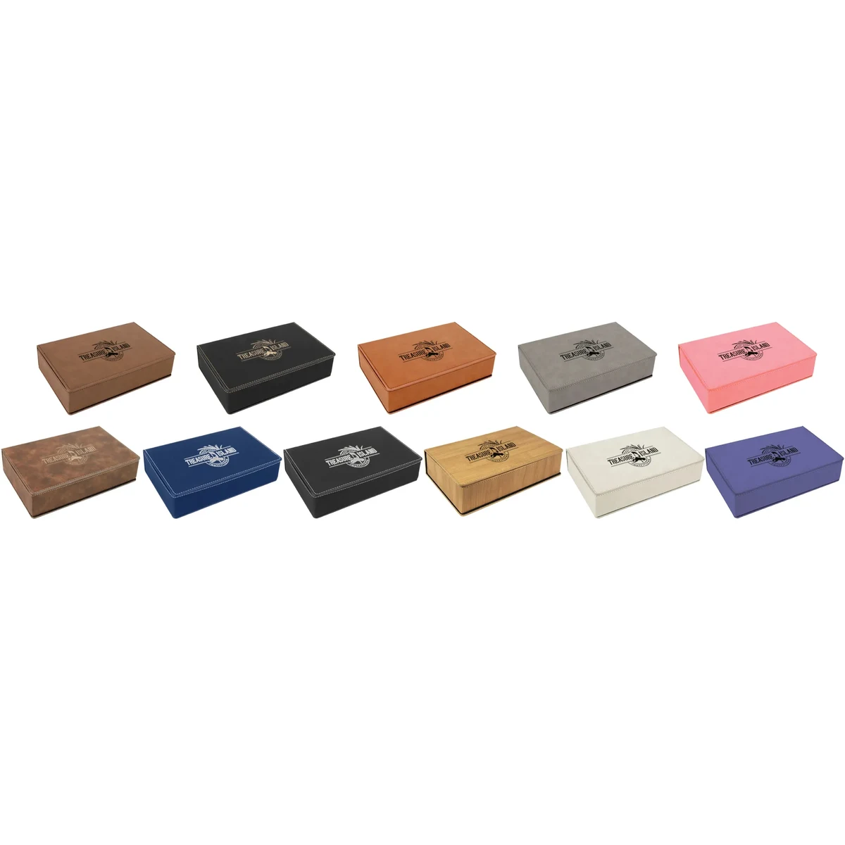 Leatherette Flask Set 1