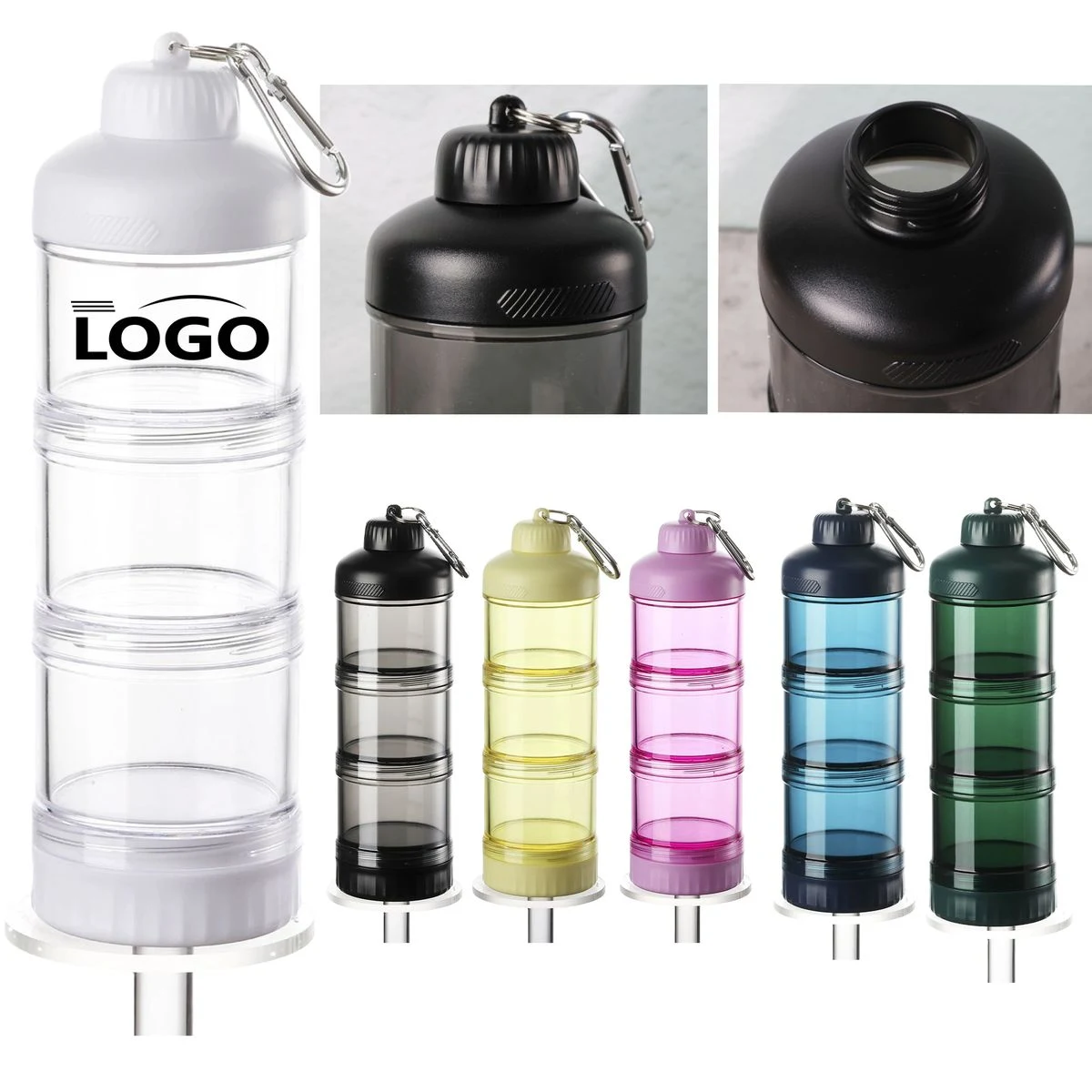 Durable Protein Powder & Milk Powder Dispenser Bottle 1