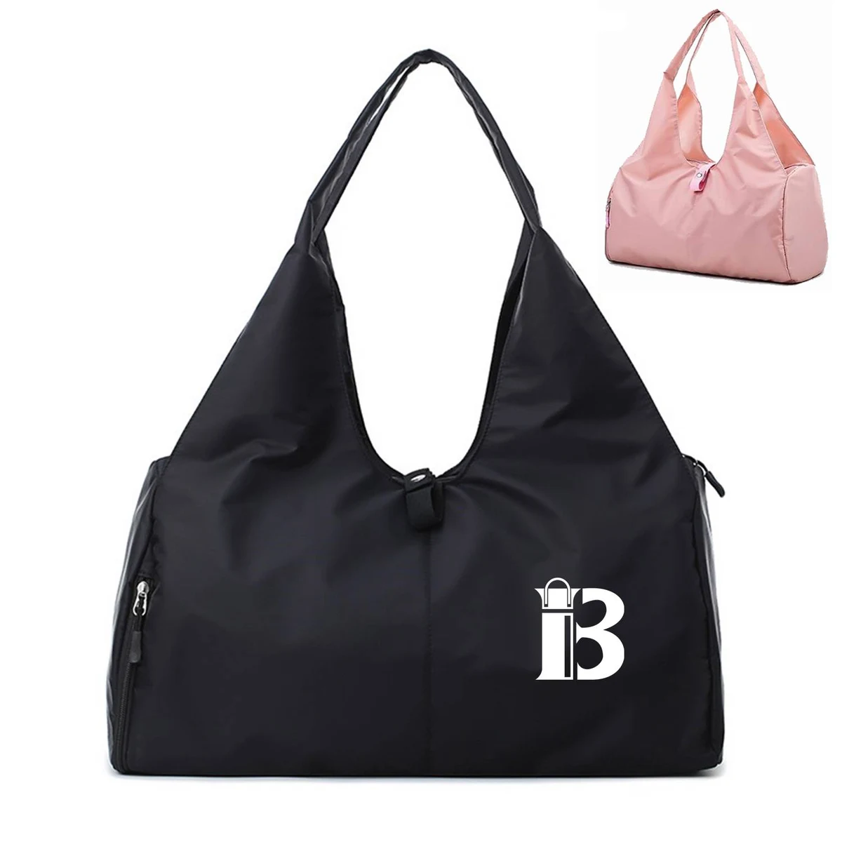 Gym Tote Bag with Shoe Compartment 1