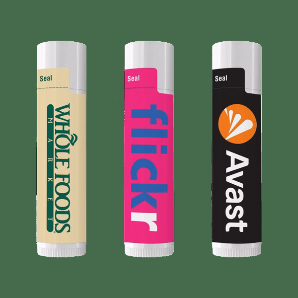 Natural Lip Moisturizer with Organic Ingredients in White Tube