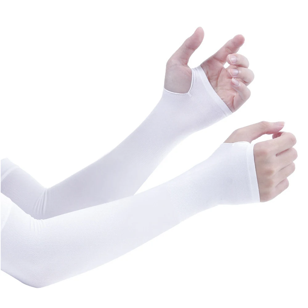 Extended ice sleeve outdoor gloves riding driving arm cover 1