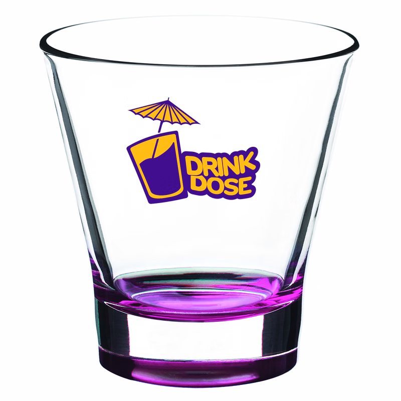11.5 oz. Shaken Stemless Martini Glass (2 Color Imprint)