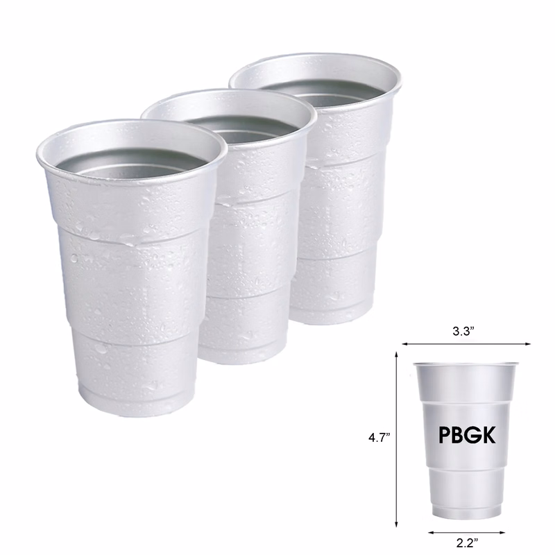 12oz Aluminum Cup MOQ 50pcs