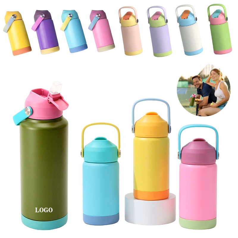 Modern Handle Insulated Water Bottle