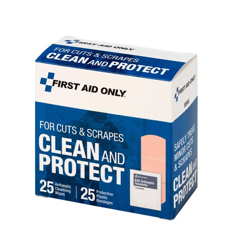 Clean and Protect Wound Care Kit - 50 Piece 1
