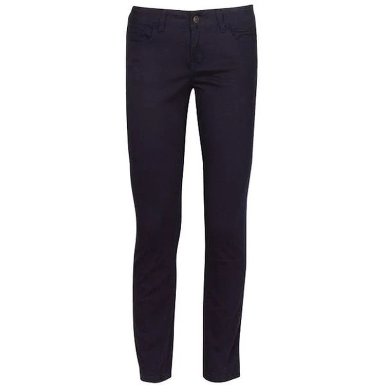 Juniors' Uniform Pants - Navy Size 11 Skinny Leg 1