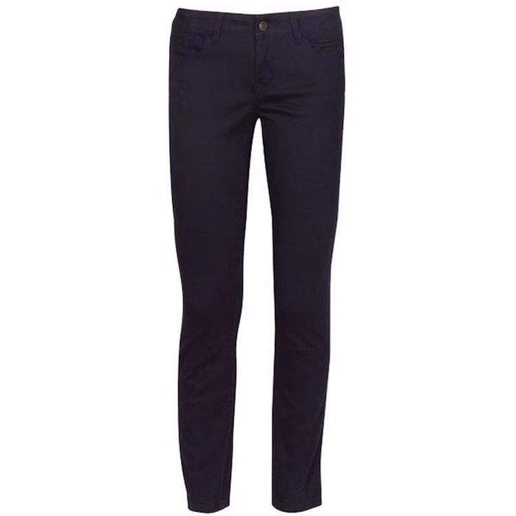 Juniors' Uniform Pants - Navy Size 11 Skinny Leg