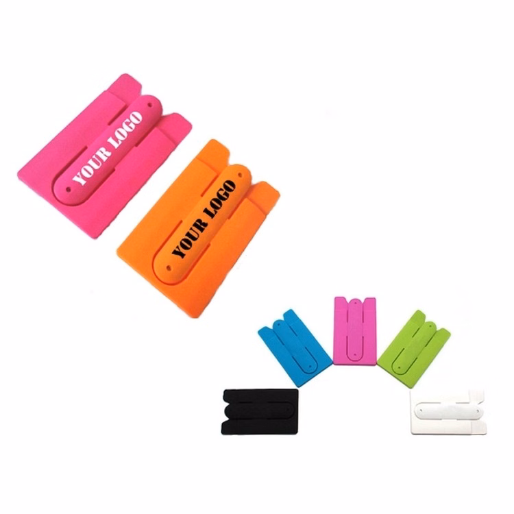 Silicone Kickstand Card Holder