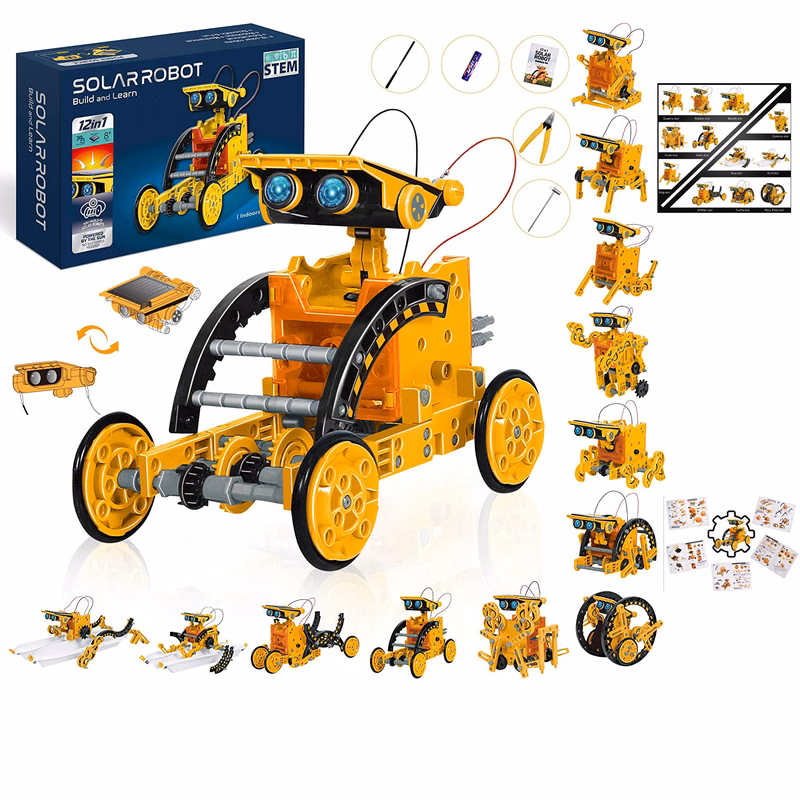 12 in 1 Education Solar Robot Toys