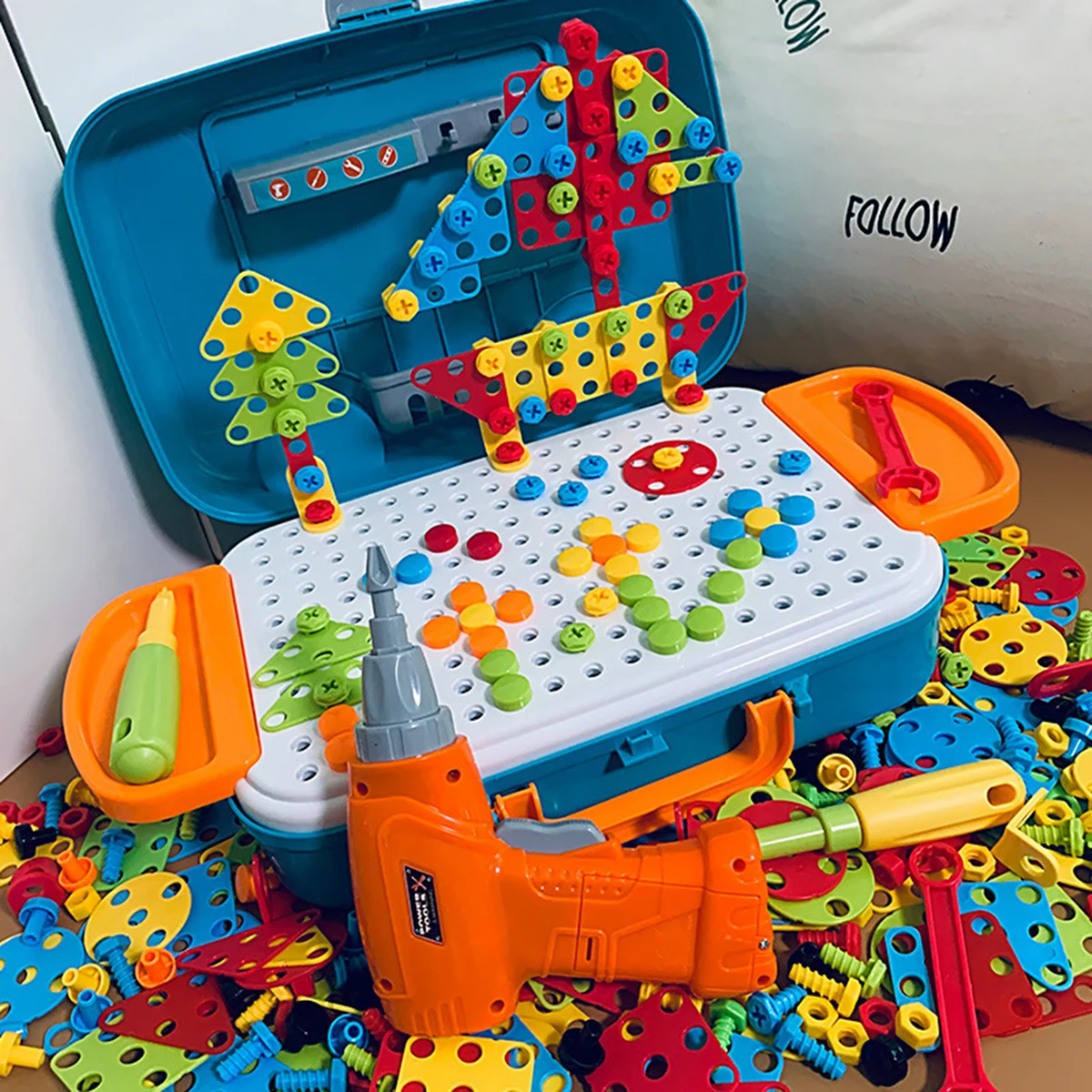 Kids Mosaic Drill 258 Pcs Set 1