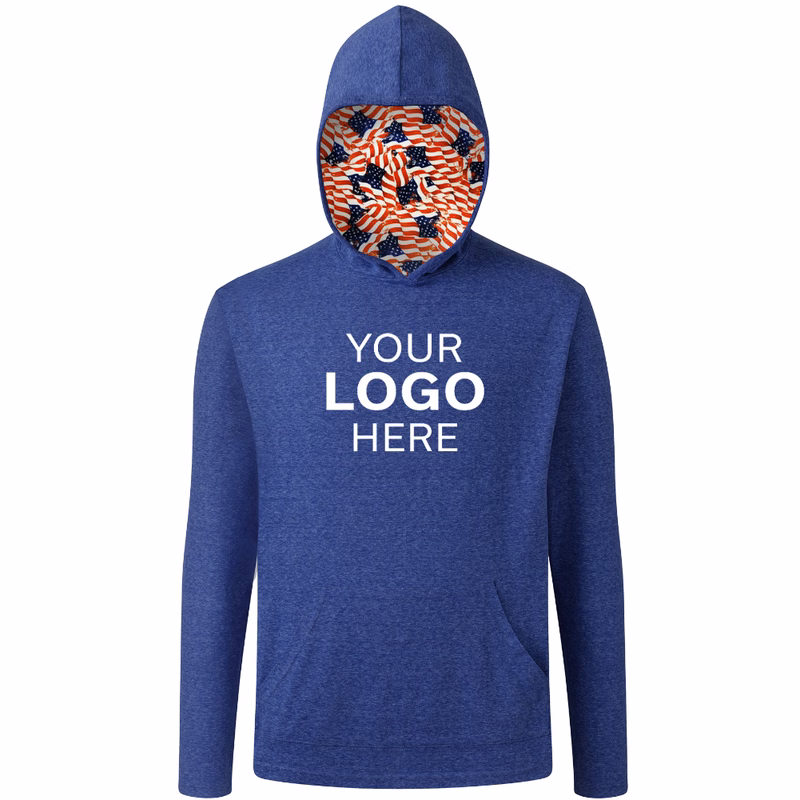 Americana Adult Triblend Pullover Hoodie
