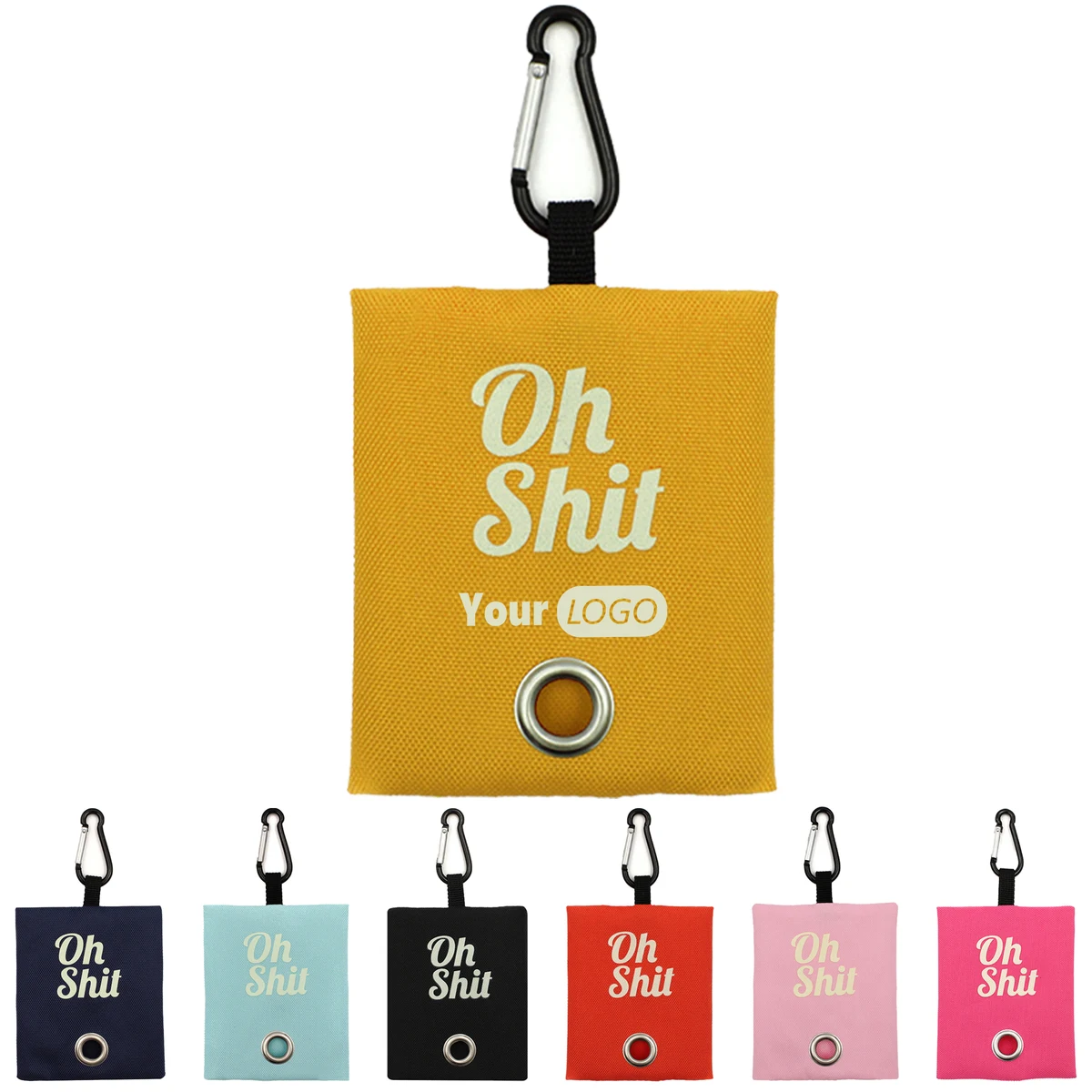 Cloth Humorous Waste Bag Holder With Convenient Design For Pet Owners 1