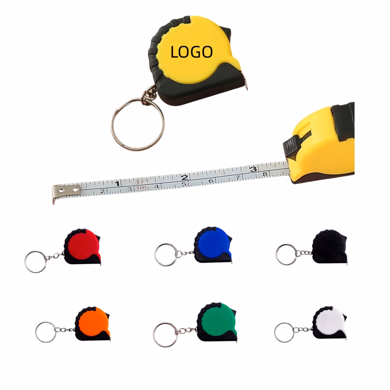Dual Scale Keychain Mini Tape Measure