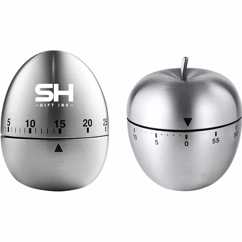 Egg Fruit Shape Stainless Steel Kitchen Timer