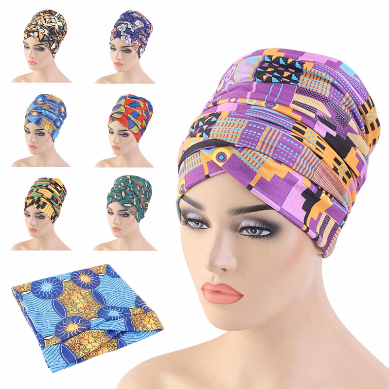 Printed Headscarf Hats