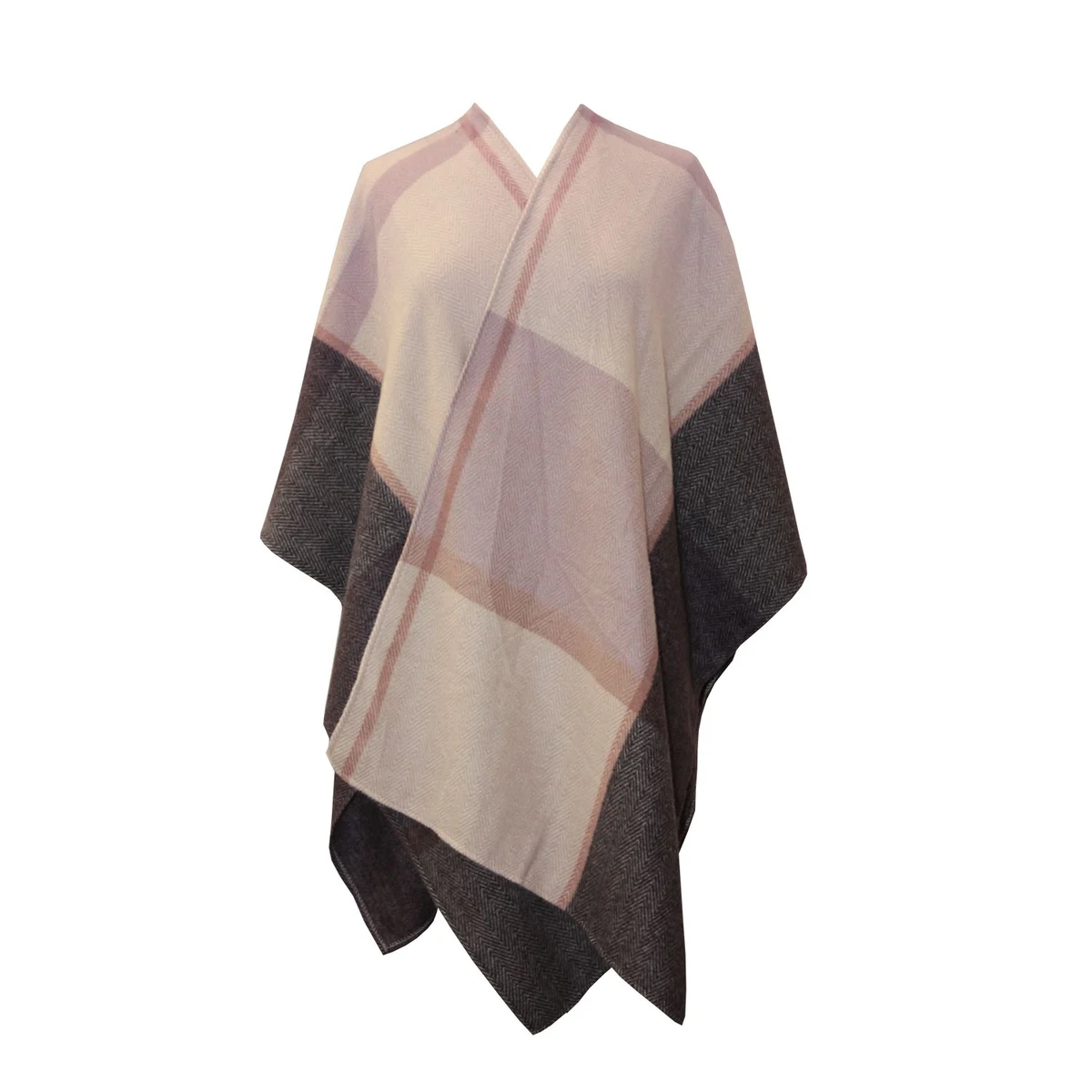 Khaki Blanket Wrap 1