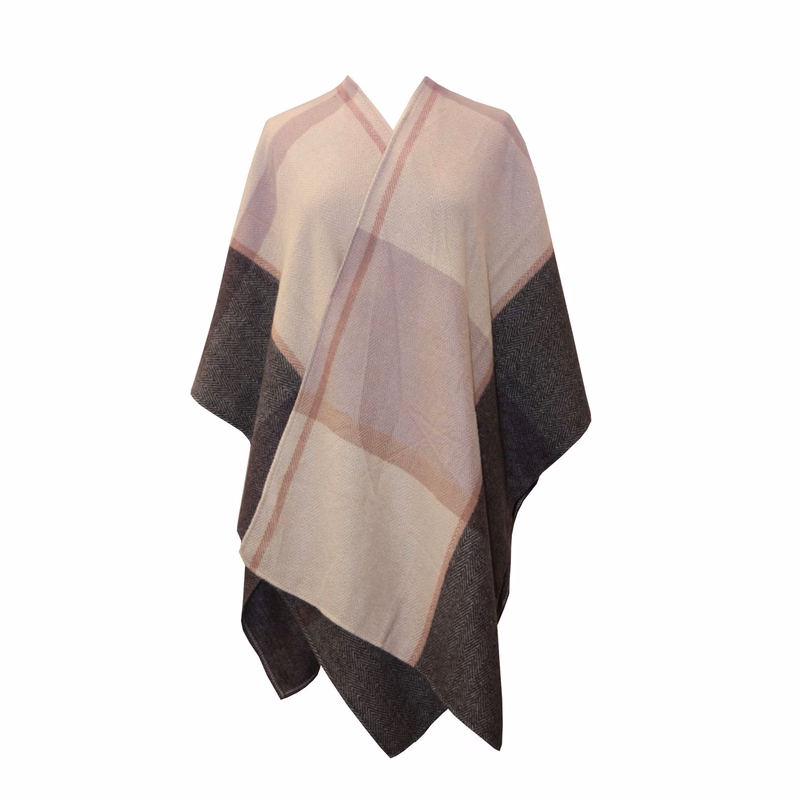 Khaki Blanket Wrap