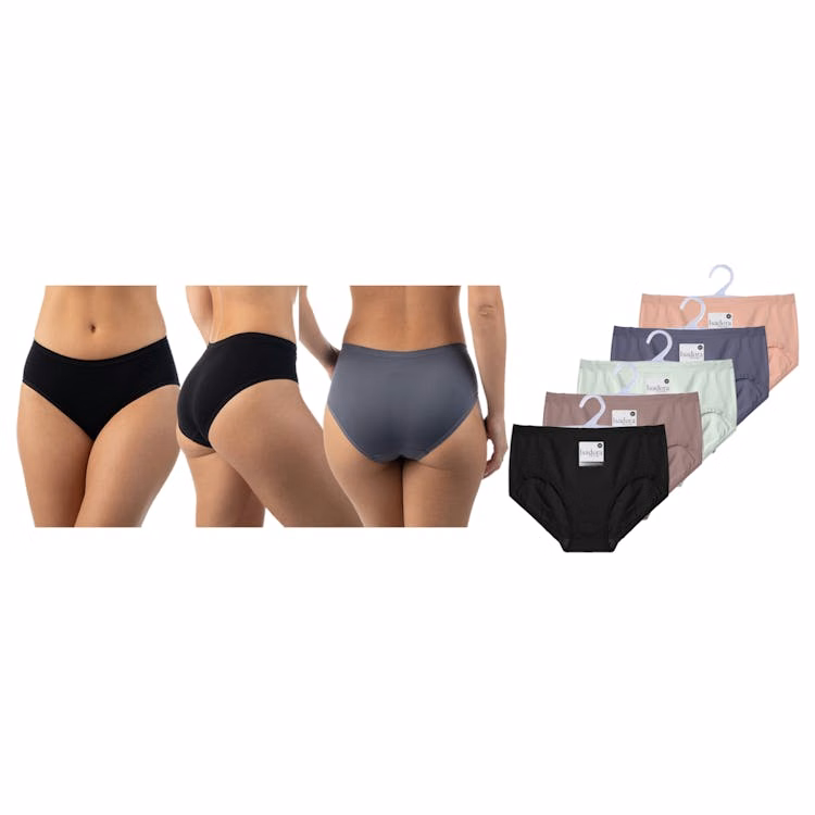 Women's Seamless Bikini Briefs - M-XL 5 Colors