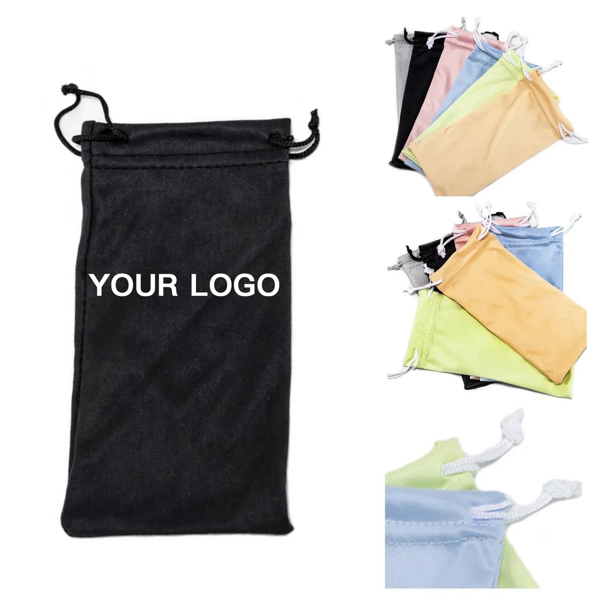 Protective Microfiber Pouch for Eyewear Storage 1