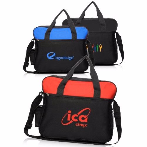 Polyester Messenger Bag - 16" W x 13" H
