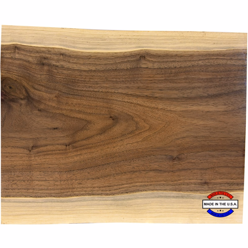 11 1/2"x 8 3/4" Black Walnut Cutting and Charcuterie Board MADE IN THE USA!