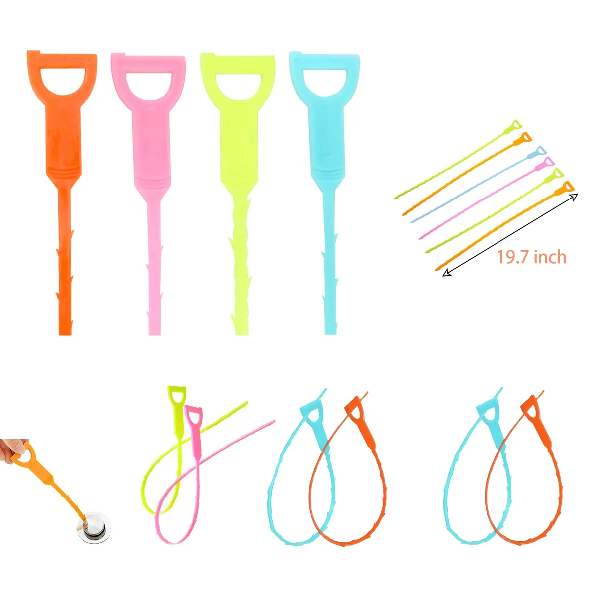 Drain Clog Remover Cleaning Tool 1