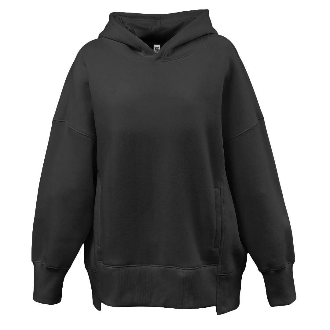 Pennant Womens Oversize Hoodie, custom hoodie or sweatshirt with logo imprint 1