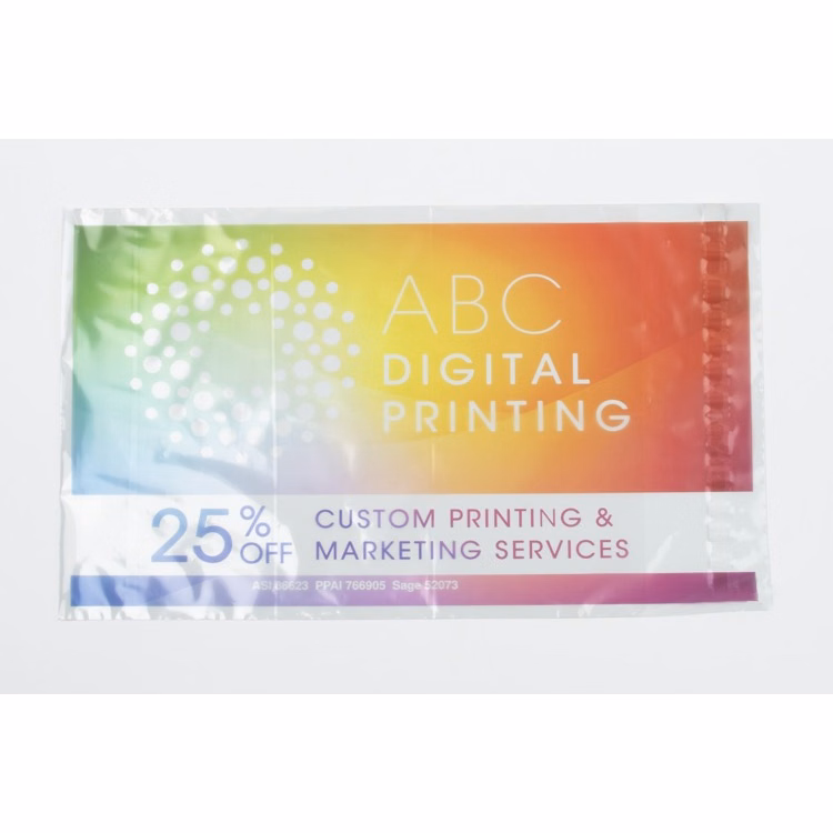 Clear Peel & Seal 1-Sided Plastic Bag (10" x 13.5")