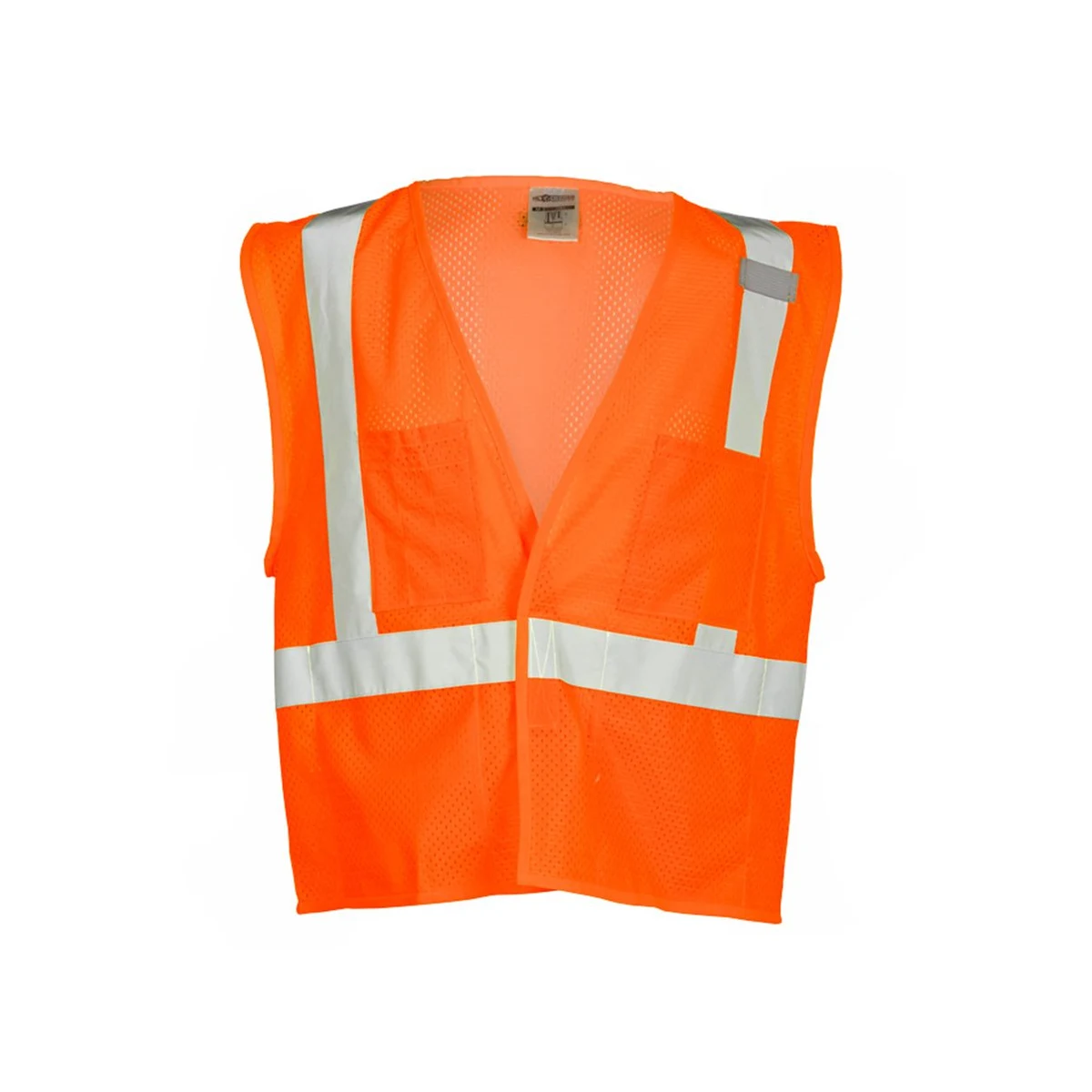 Unisex 4 Pocket Hook-and-Loop Mesh Vest - 1083-1084 1