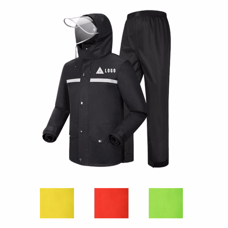 Outdoor Waterproof Two-Piece Rain Suit