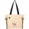 10oz Organic Cotton Accent Tote