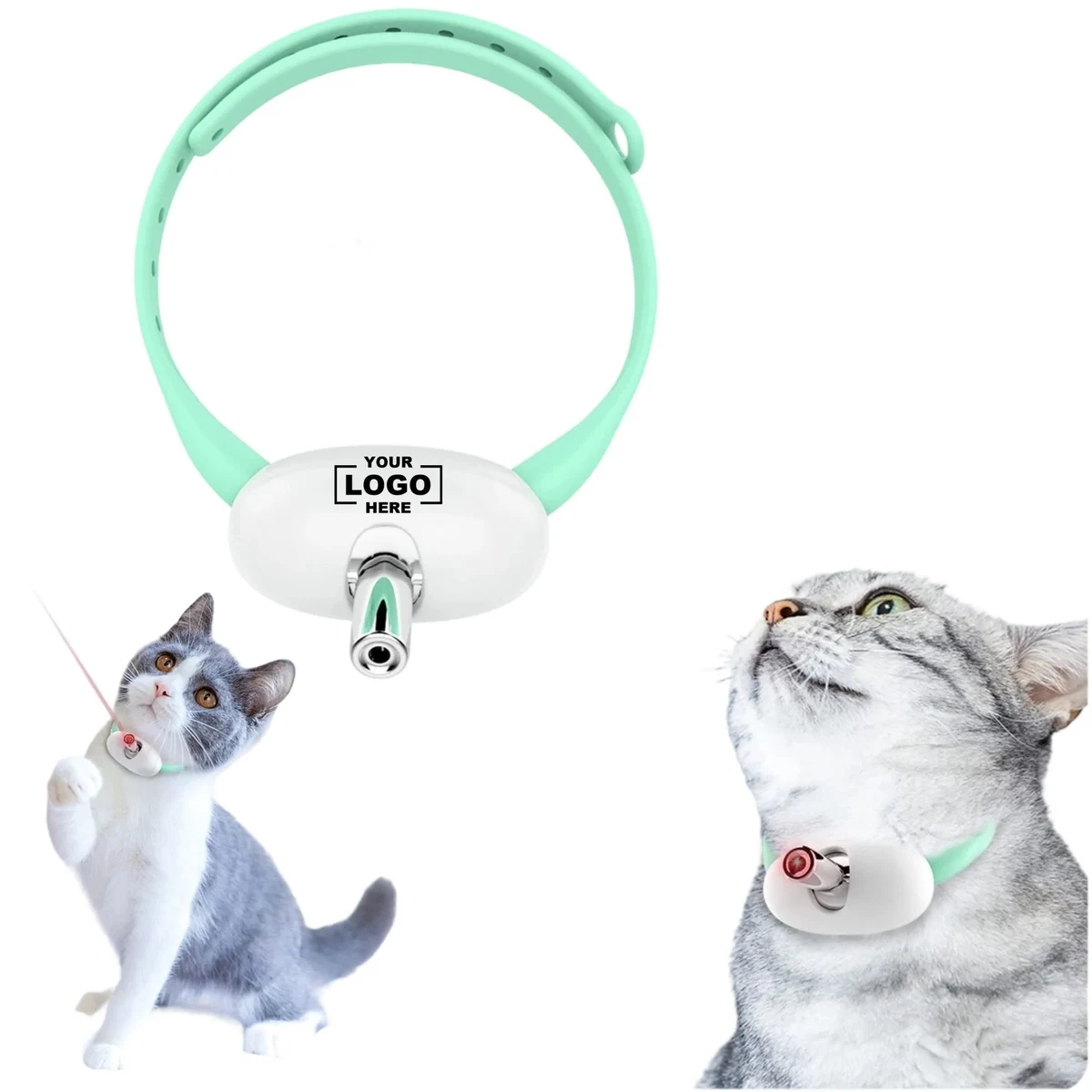 Smart Laser Cat Tease Electronic Collar 1