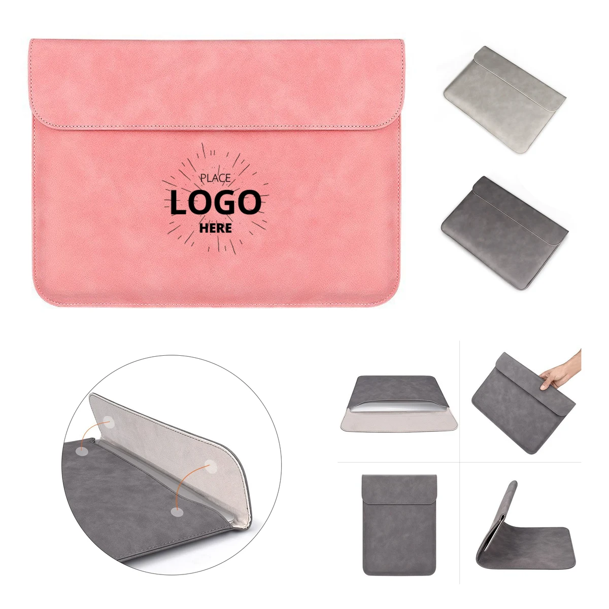 Custom Simple Compact Laptop Sleeve 1