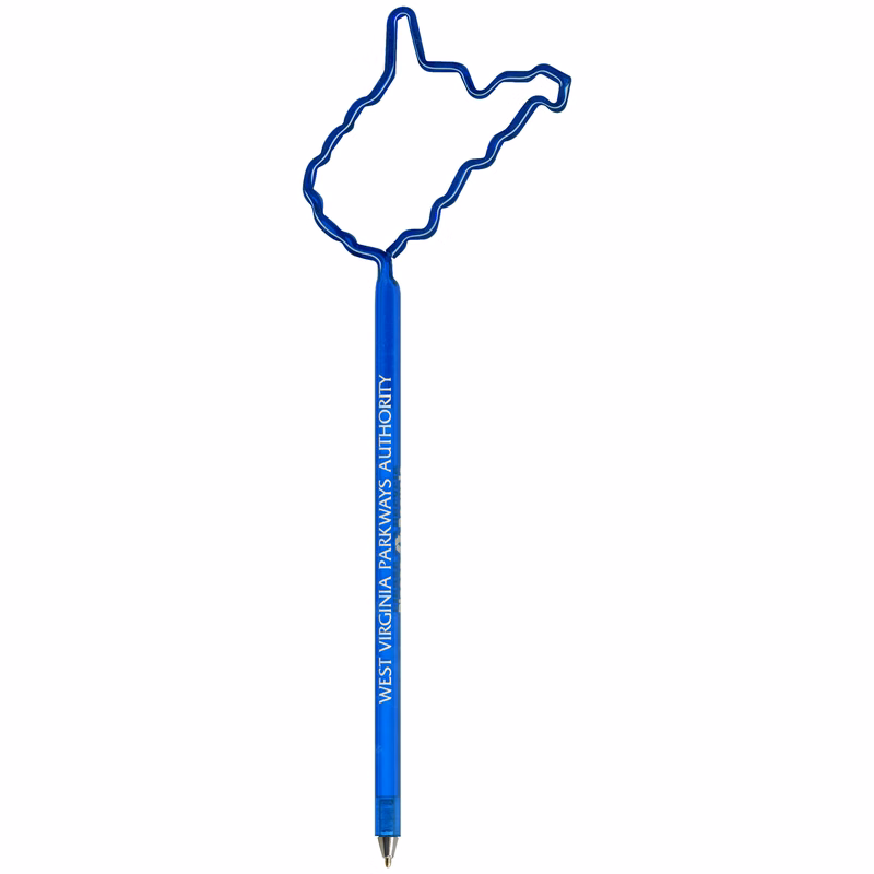 West Virginia InkBend Standard Bent Pen