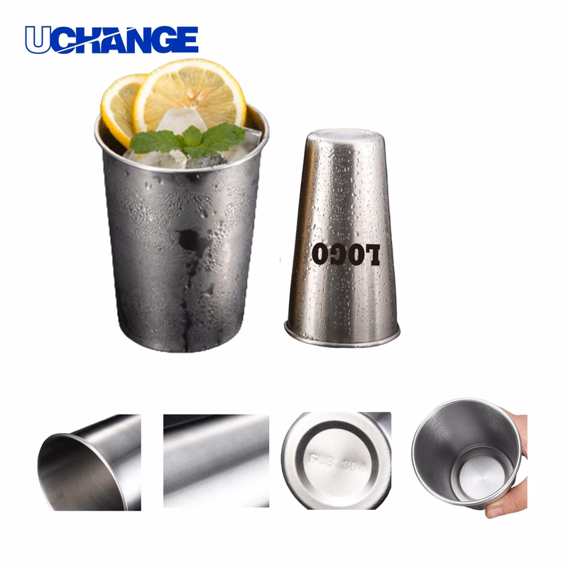 Reusable Stainless Steel Drinking Cup Container