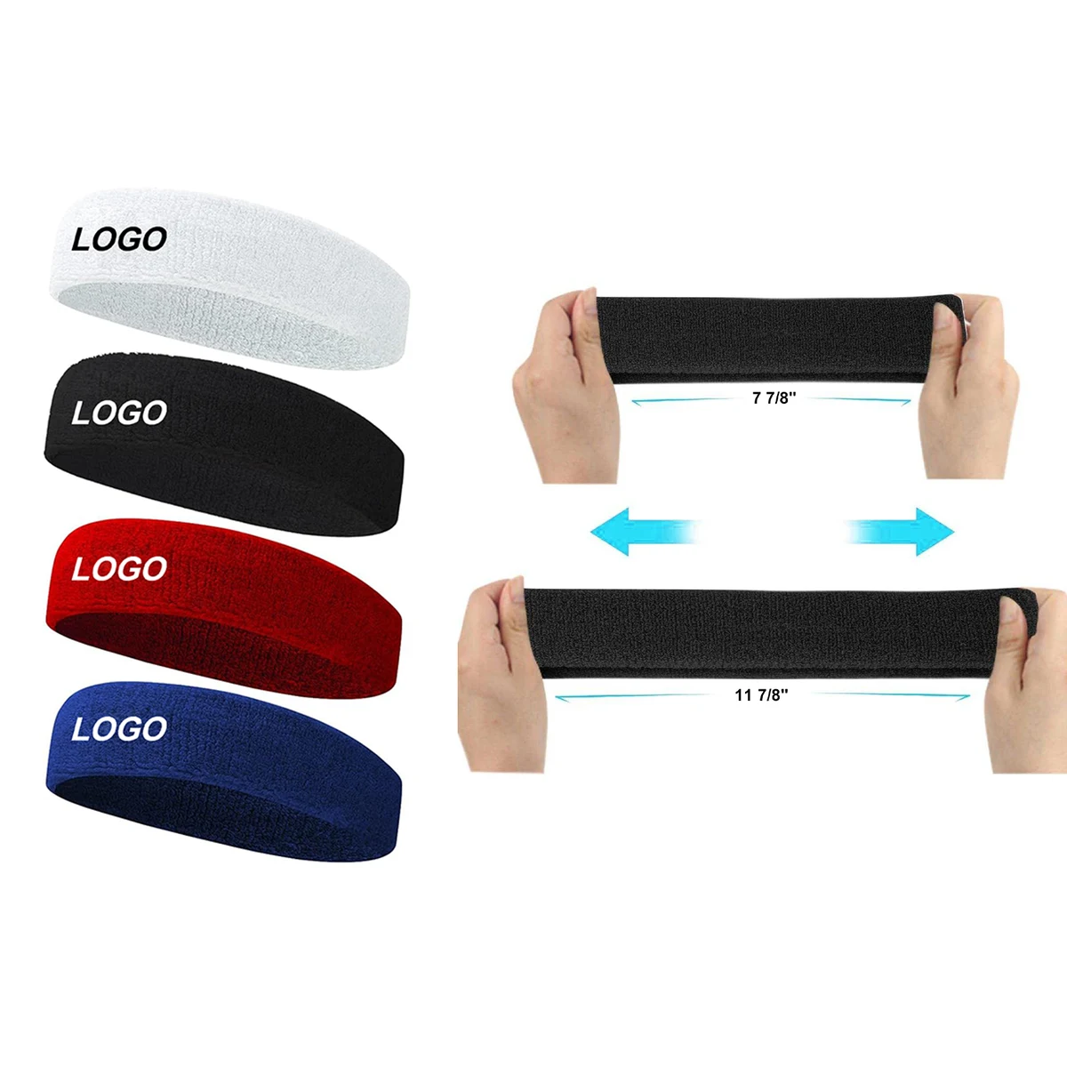 Sports Moisture Wicking Headbands 1