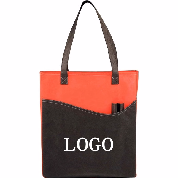 Pocket Non-Woven Convention Tote