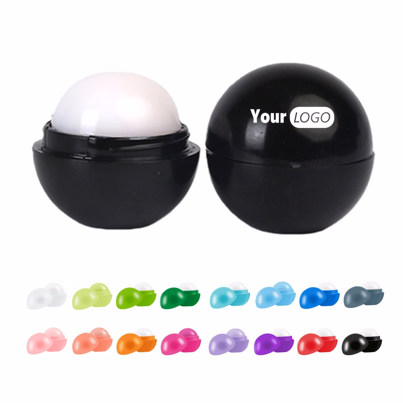 Custom Logo Round Lip Balm