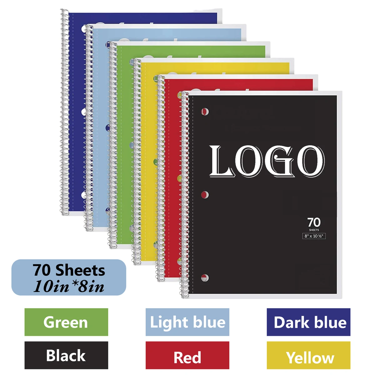 Spiral Bound Notebooks MOQ50PCS 1